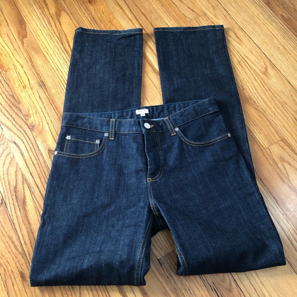 Agnona Trouser Jeans a designer Jeans Made In Italy Japanese Denim Jeans - Picture 2 of 9
